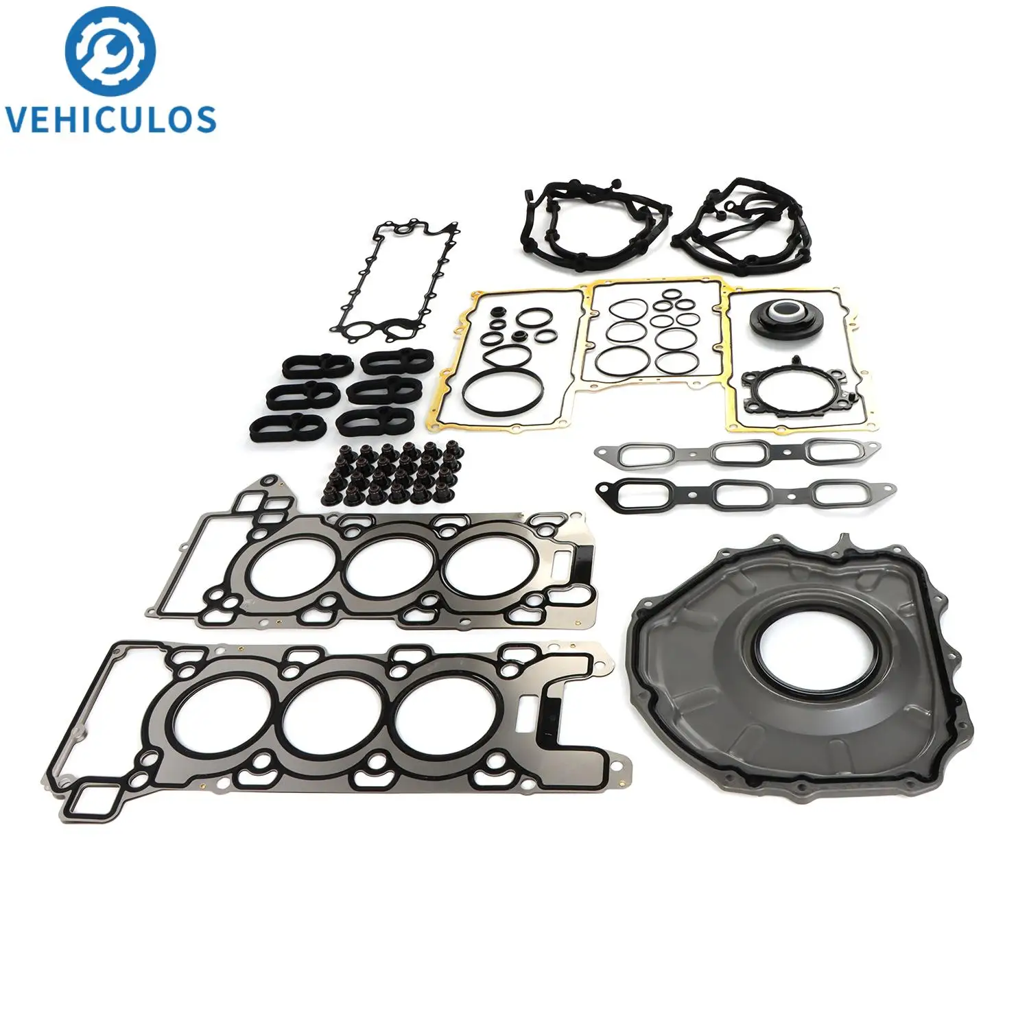 Engine Gasket Set AJ126 Supercharged Engine For Jaguar F-Pace F-Type XF For 2014-2020 Land Rover Discovery 3.0L V6 - Gas