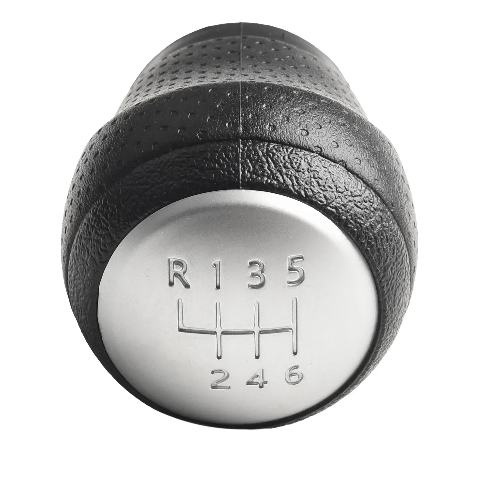 For X-trail T31 2007-2015 Gear Shift Knob 1.5 Cm 6 Speed Black & Silver Car Accessories Dustproof Tool Waterproof