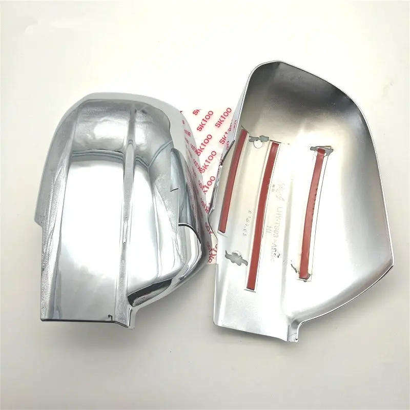 Car Door Mirror Covers with LED For Hyundai Tucson 2006-2009 ABS Chrome