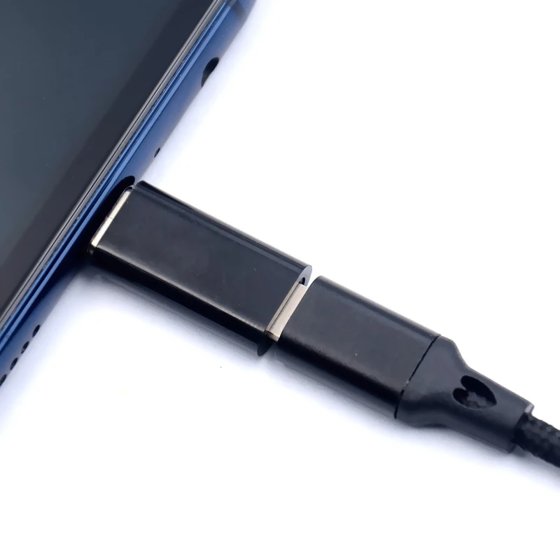USB C ذكر إلى متوافق ل البرق أنثى محول شحن مزامنة البيانات نوع C موصل آيفون