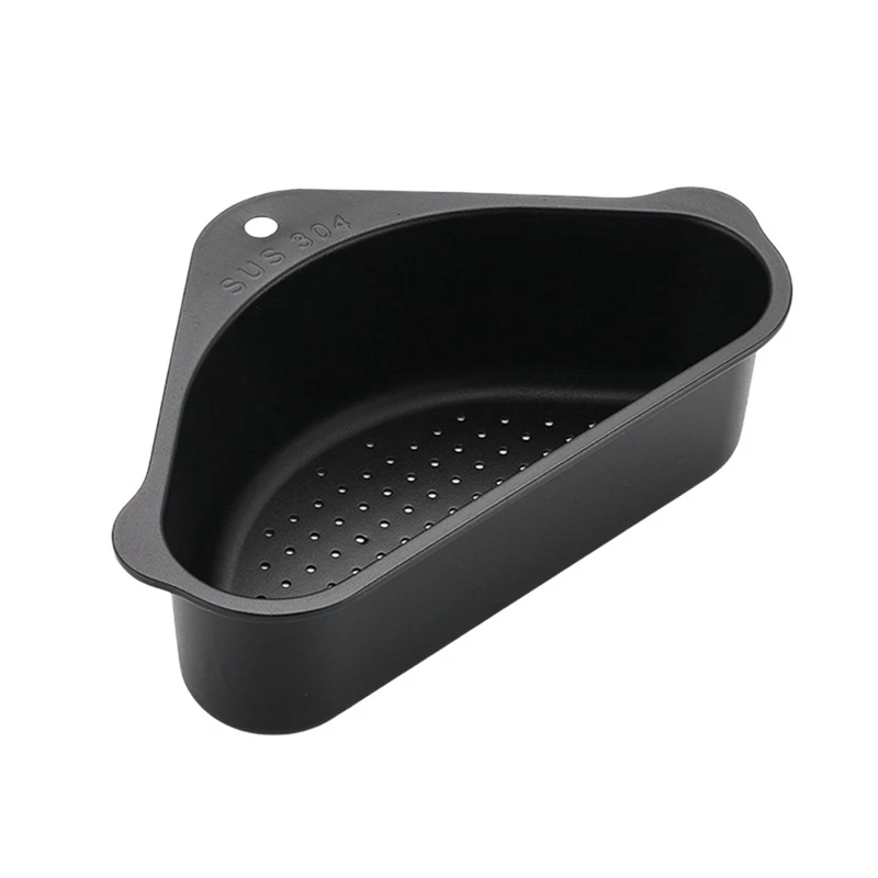 Multifunctional Corner Sink Drain Rack Shelf Suction Cup Sink Drain Basket Bowl Sponge Holder Kitchen Storage Organizer