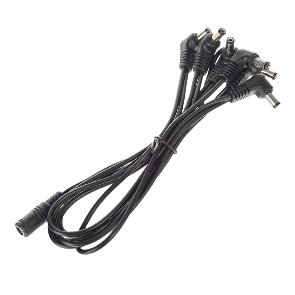 6 Ways Electric Guitar Effect Pedal Power Supply Accessories Cables Daisy Chain Wire For ROLAND BOSS MOEN BIYANG MOEN AROMA DIY