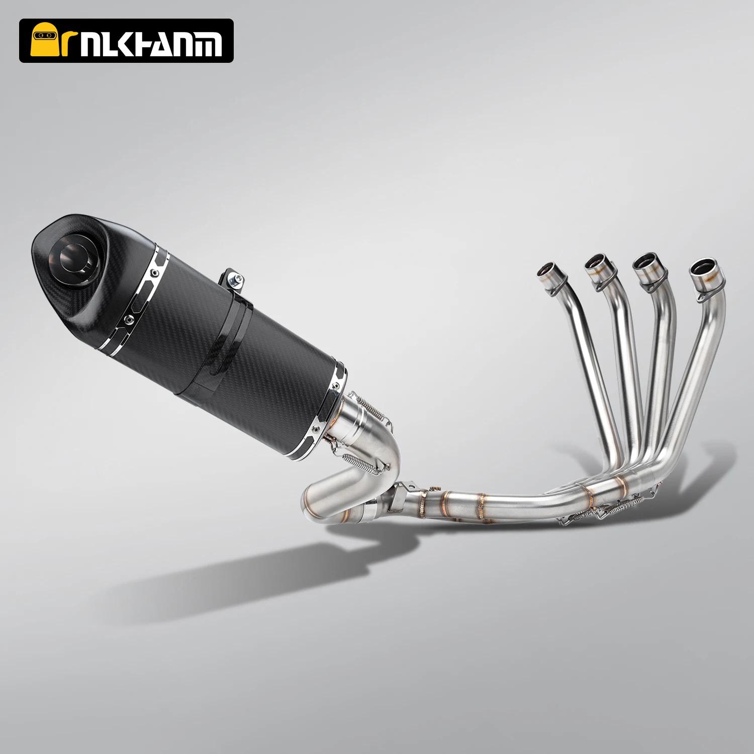 

CBR650 motorcycle exhaust system modification full section with AK carbon fiber escape for HONDA CBR650R/F CB650R/F