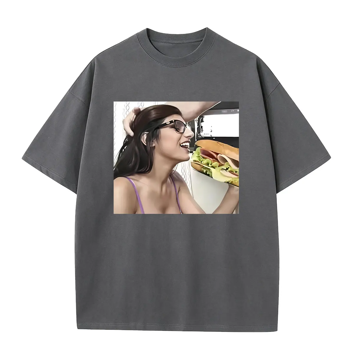 I Want A Hot Dog Funny Graphic T Shirts Humor Lovers Short Sleeve T-shirt Men Women Clothing Casual Cotton Oversized T Shirts