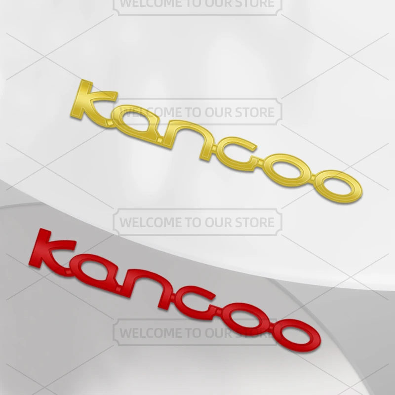 سيارة ثلاثية الأبعاد معدنية ل Kangoo MK2 MK3 Dci ضبط لوحة فان Z.E. EV الجسم شعار شارة الشارات السيارات الذيل ملصق اكسسوارات الديكور