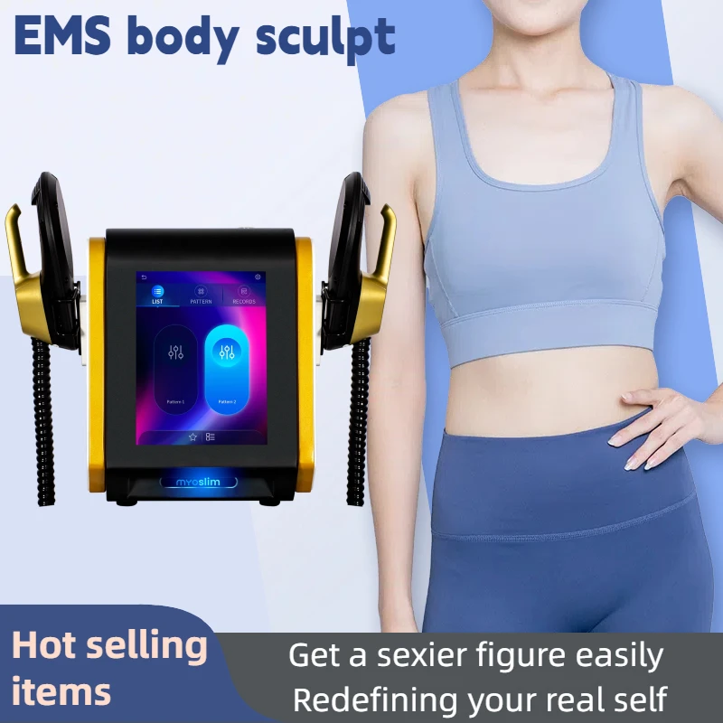 

Electromagnetic Body Shaping Machine, High Intensity RF Vibration Pulse, Professional Machine For Muscle Growth And Fat Burning