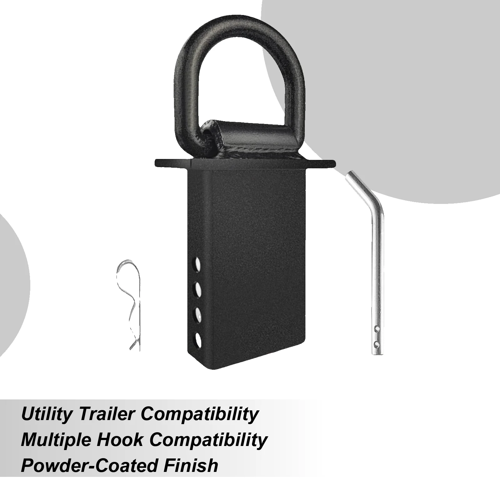 

D-образные кольца для прицепов, съемные регулируемые крепления для прицепов-платформ, для грузовых фургонов, для сельскохозяйственной техники