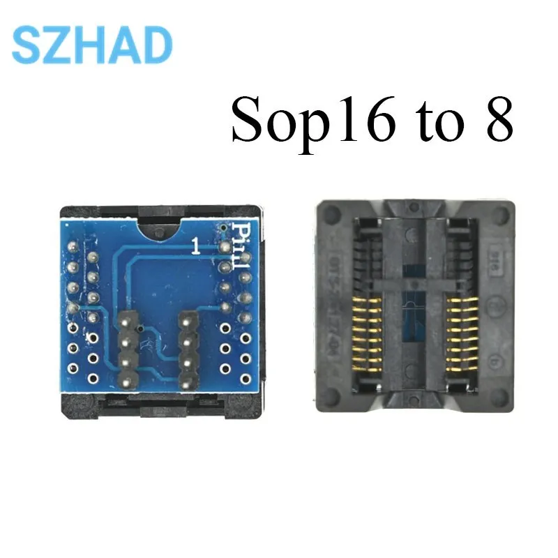 Burning Socket SOP814/16/18/20/24/28 to DIP 150/200/208/300 mil Wide Narrow Chip Programmer Adapter IC Conversion Test Socket