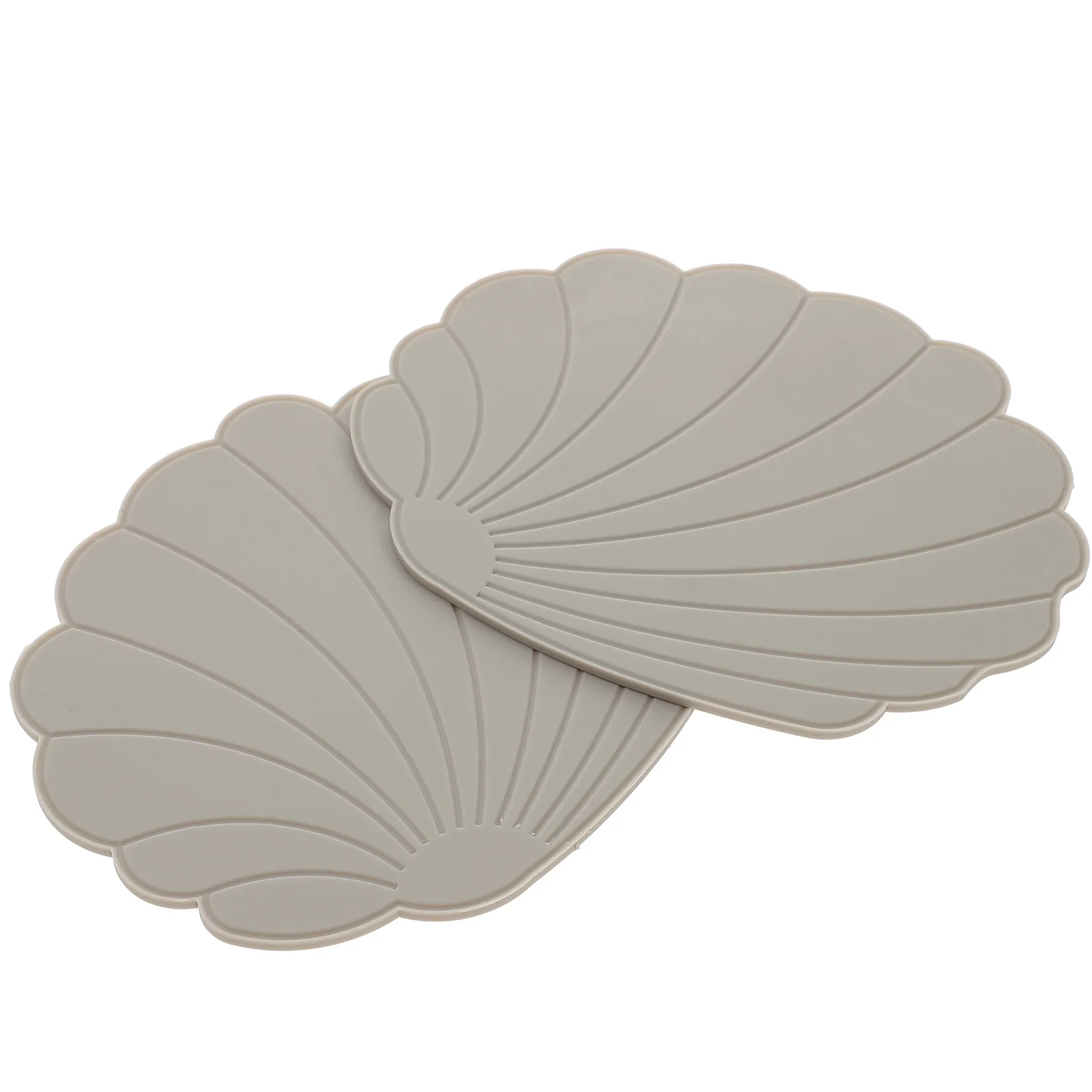 

2Pcs Silicone Heat Resistant Mat Thickened Anti-Scald Cup Pads Non-Skid Bottom for Home Restaurant Coffee Shop Use Heat Proof