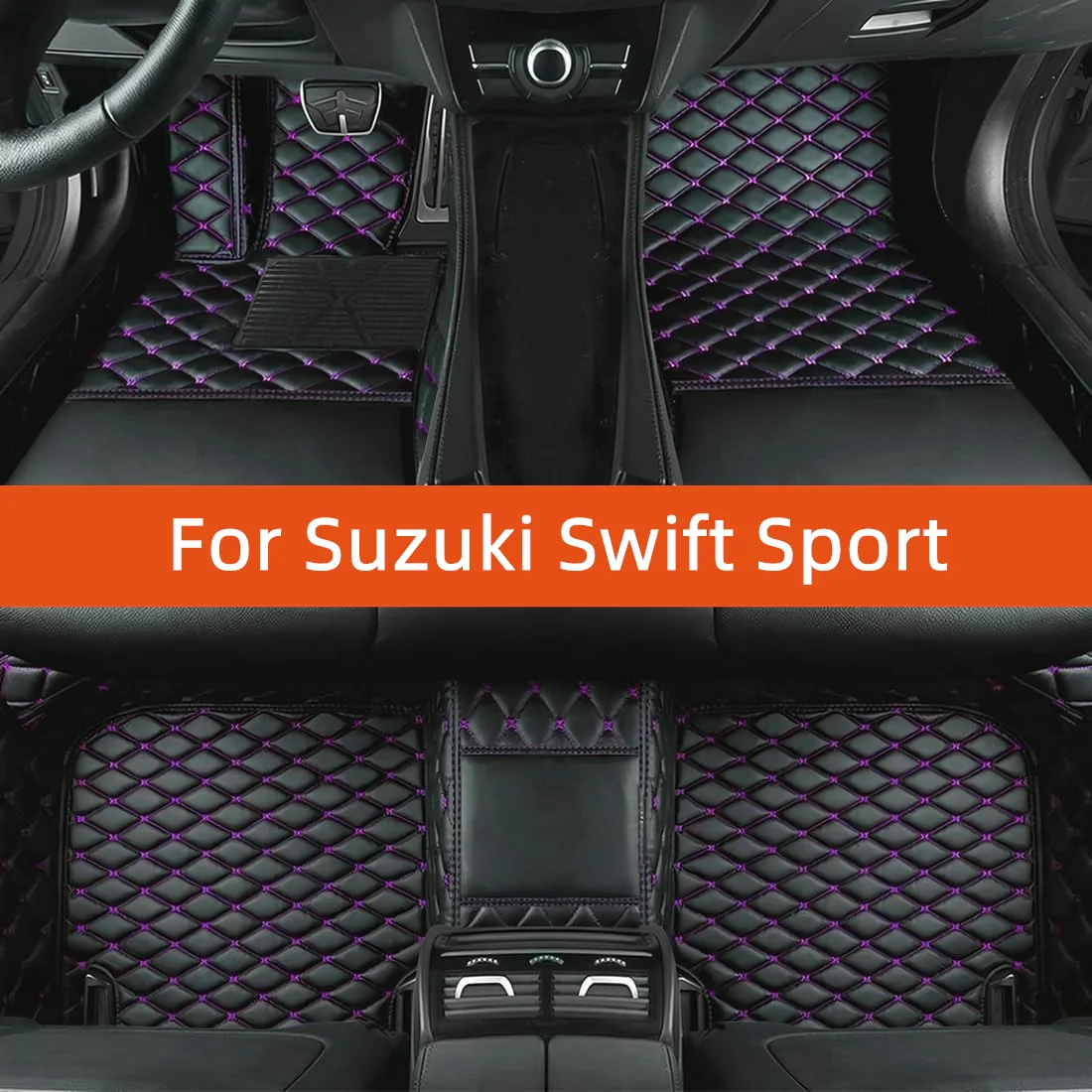 

Custom Leather Car Floor Mat For Suzuki Swift Sport 2020 2021 2022 2023 2024 2025 2026 2027 Car Mat Interior Accessories