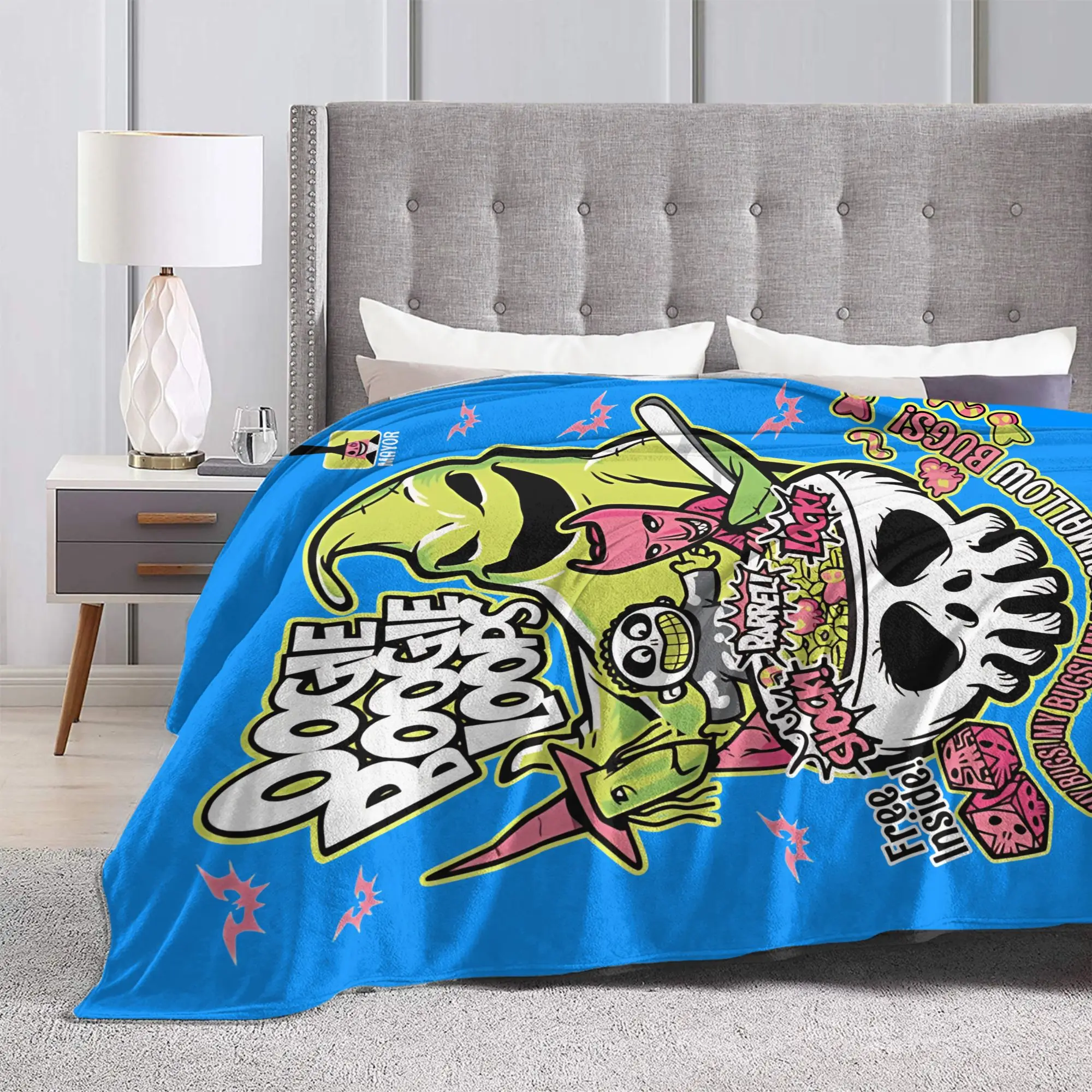 Oogie Boogie Loops Halloween, - Christmas Throw Blanket reseña y precio