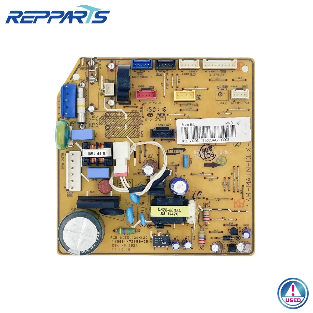 

DB92-03443A/E/B/G DB92-03443K/N/P/H Circuit PCB 14R-MAIN-DLX-3 Control Board For Samsung Air Conditioner Conditioning Parts