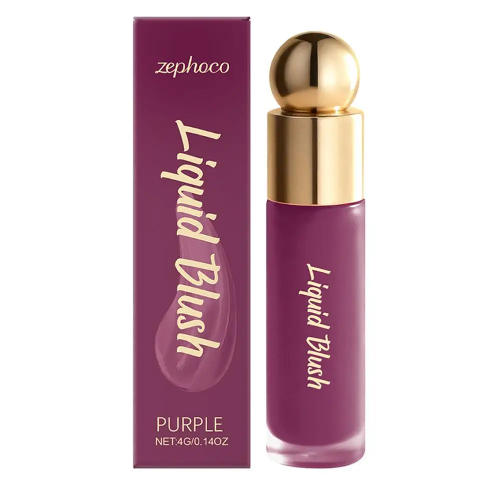 ゼフォコ リキッドパウダーブラッシャー パープルバイブス ラディアント 立体輪郭形成 デュアルユース リップ＆チーク 防水コスメ