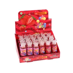 24pcs/lot Candy Style lasting lipgloss Waterproof Dyeing Lip Tint lovely with sweetly flavour Liquid lip stick
