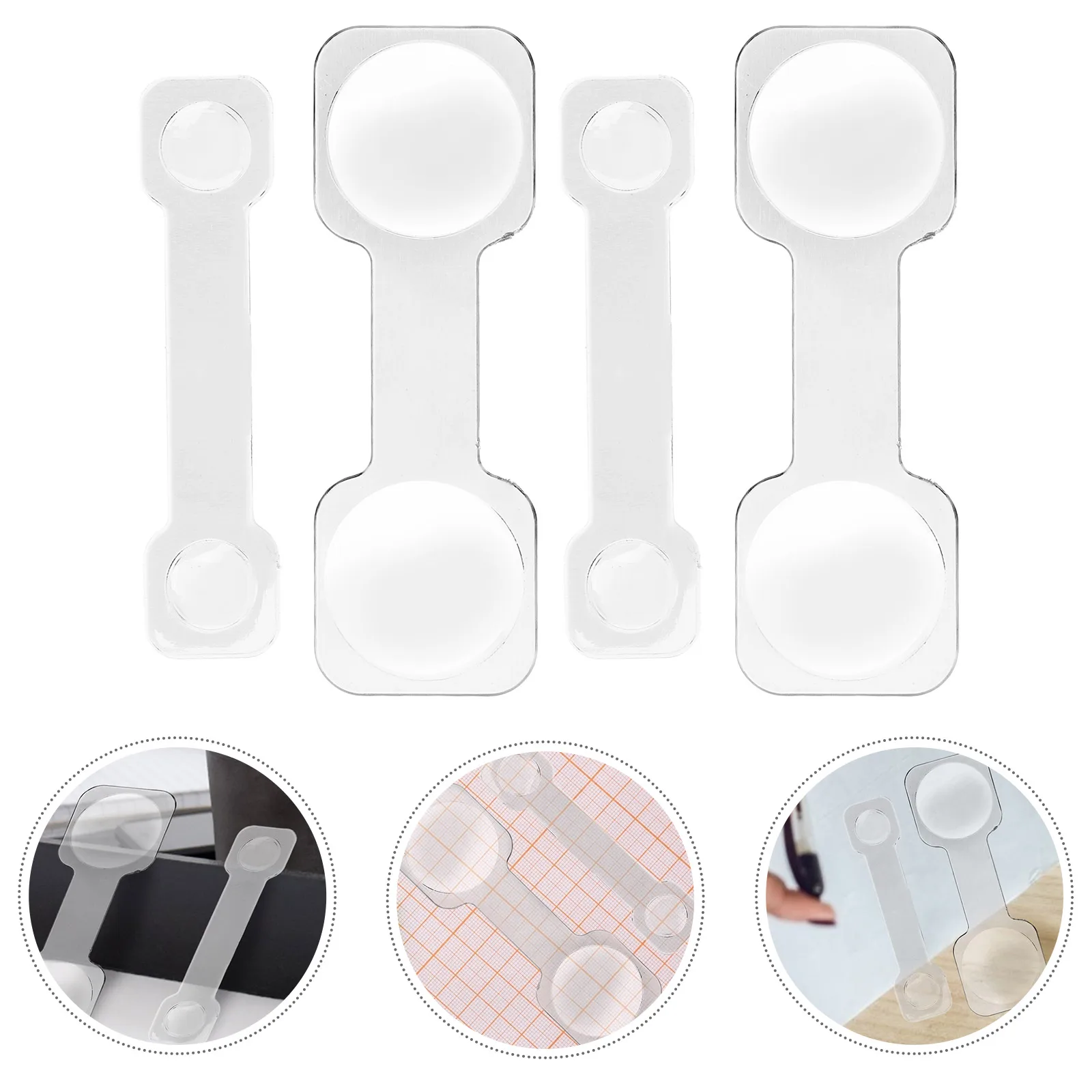 

4pcs Acrylic Telescope Lens Eyepieces Magnifiers Clear Distant Objects Stargazing Bird Watching DIY Compact Optical Instruments