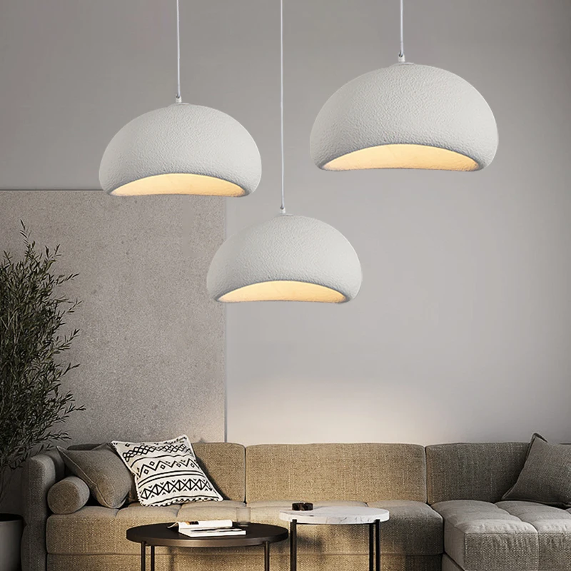 Moderne Wabi Sabi HDPE Led Kronleuchter Beleuchtung Wohnzimmer Esszimmer Anhänger Licht Wohnkultur Schlafzimmer Küche Hängen Lampe Leuchte