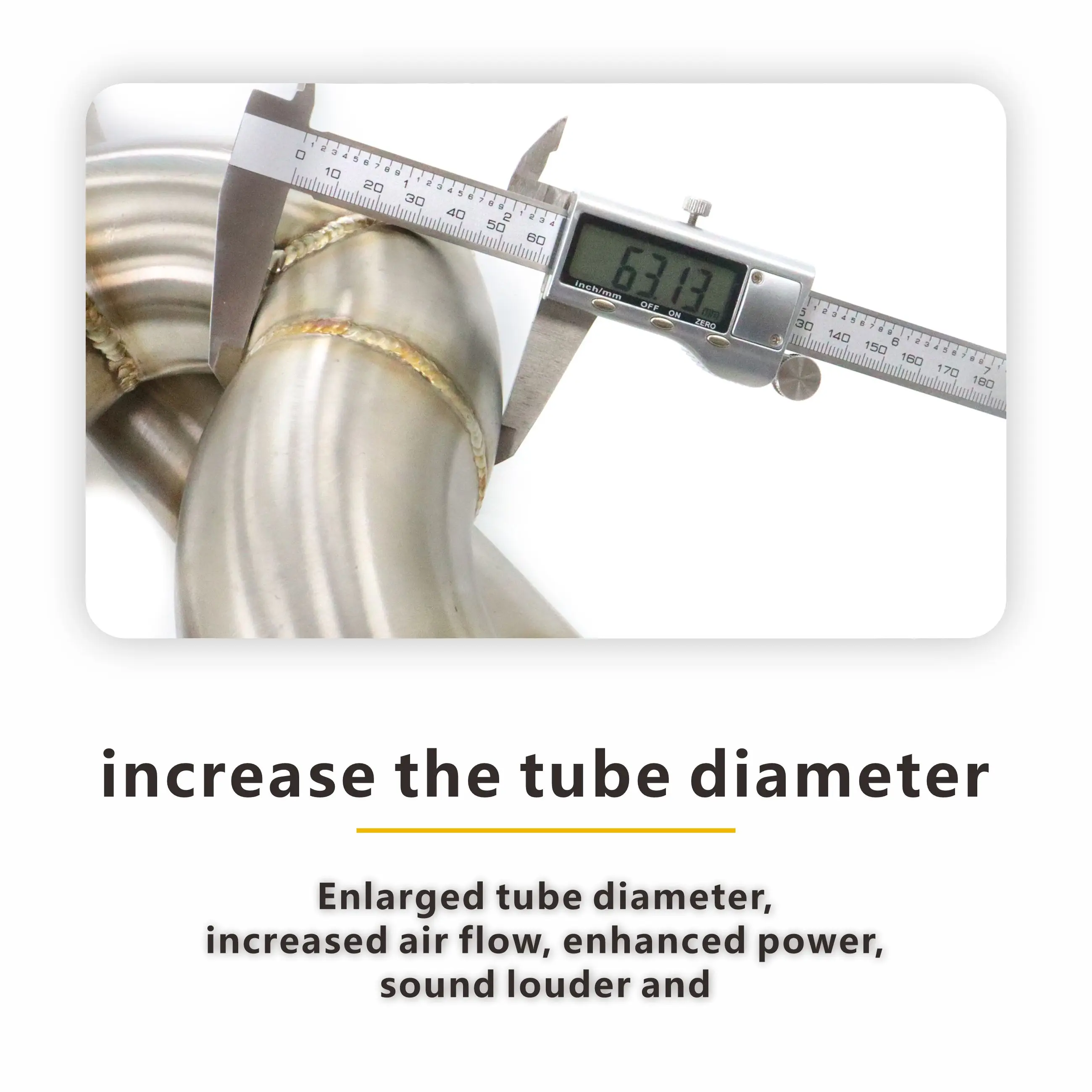 HMD رائجة البيع نظام العادم أداء التدفق العالي SS304 النازل لامبورغيني أفينتادور LP700 LP740 بدون رأس الحفاز