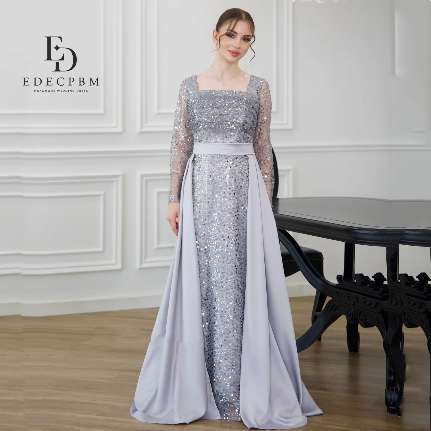 

EDECPBM Customized Luxurious Women's Evening Dresses 2025 Designers فساتين سهرة Vestidos De Fiesta Beautiful Prom Dresses Store