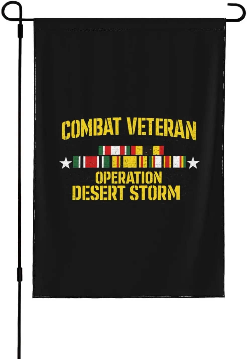 Combat Desert Storm Garden Flag Novelty Garden Flags 12x18 Double Sided Garden Decor Flag for Summer MMZ