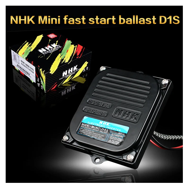 

NHK VIP Mini HID Xenon Ballast D1S 35W D1R Car Headlight Retrofit Electronic Inverter Fast Start Ballast Auto Accessories