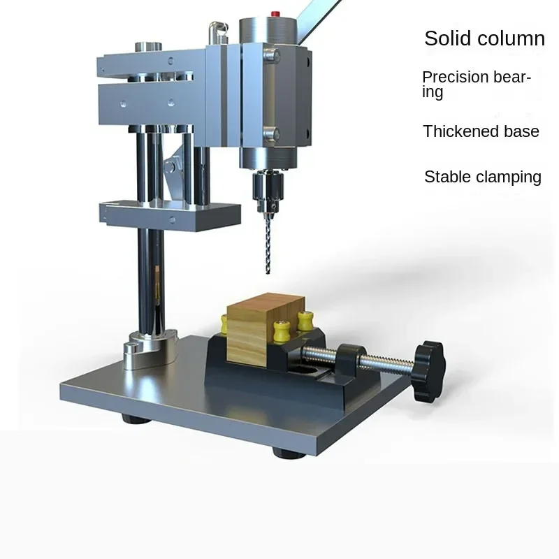 

2025 Мини-прецизионная электрическая дрель с регулировкой скорости, настольная дрель, домашняя настольная дрель