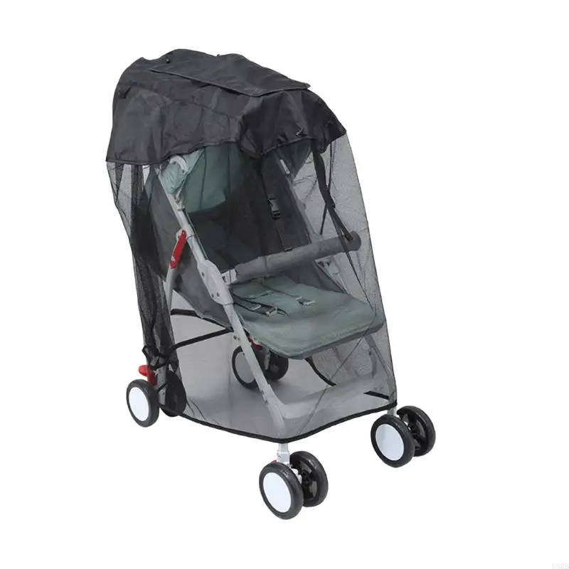 

Newborns Baby Strollers Sunshade Canopy Protections Pram Cart Windproof Guard L8RB