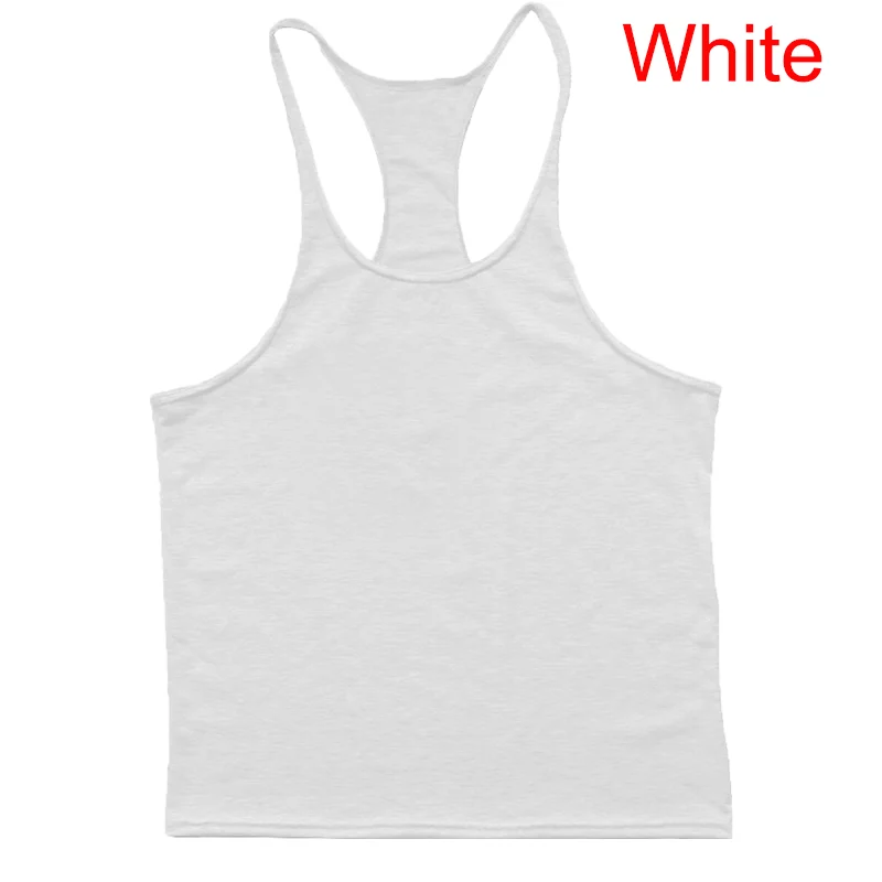 Men\'s Gym Training Bodybuilding Printed Muscle Tight Top Sports Fitness Tank Top