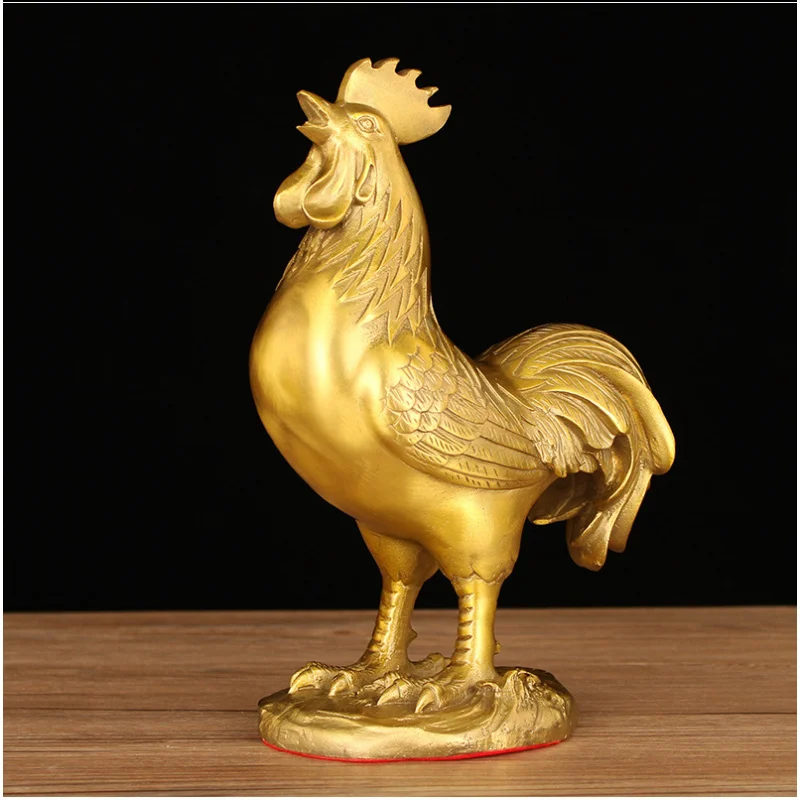 شانتي كلير جولدن داون ديكور الديك النحاسي زودياك ديكورات المنزل وإكسسوارات كرا #3