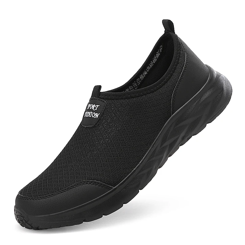 

Мужские повседневные кроссовки из сетчатого материала, нескользящие, легкие, дышащие, для бега, новые, больших размеров, парные, спортивные.