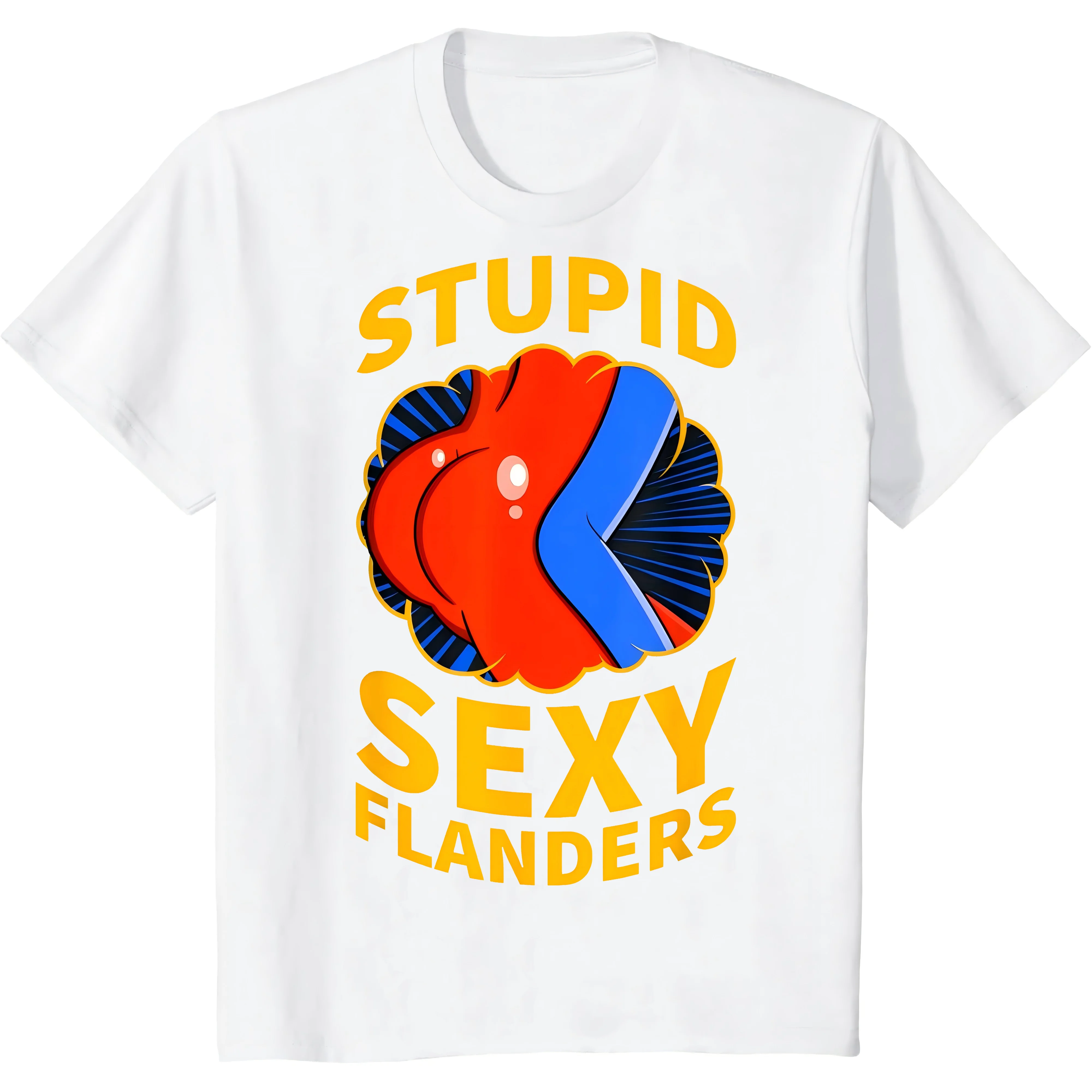 Stupid Sexy Flanders Classic Meme Quote T-Shirt