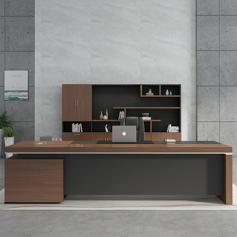 Writing Computer Office Desk Standing Drawers Reception Meeting Office Desk Workbench Tabla Para Escritorio Modern Furniture