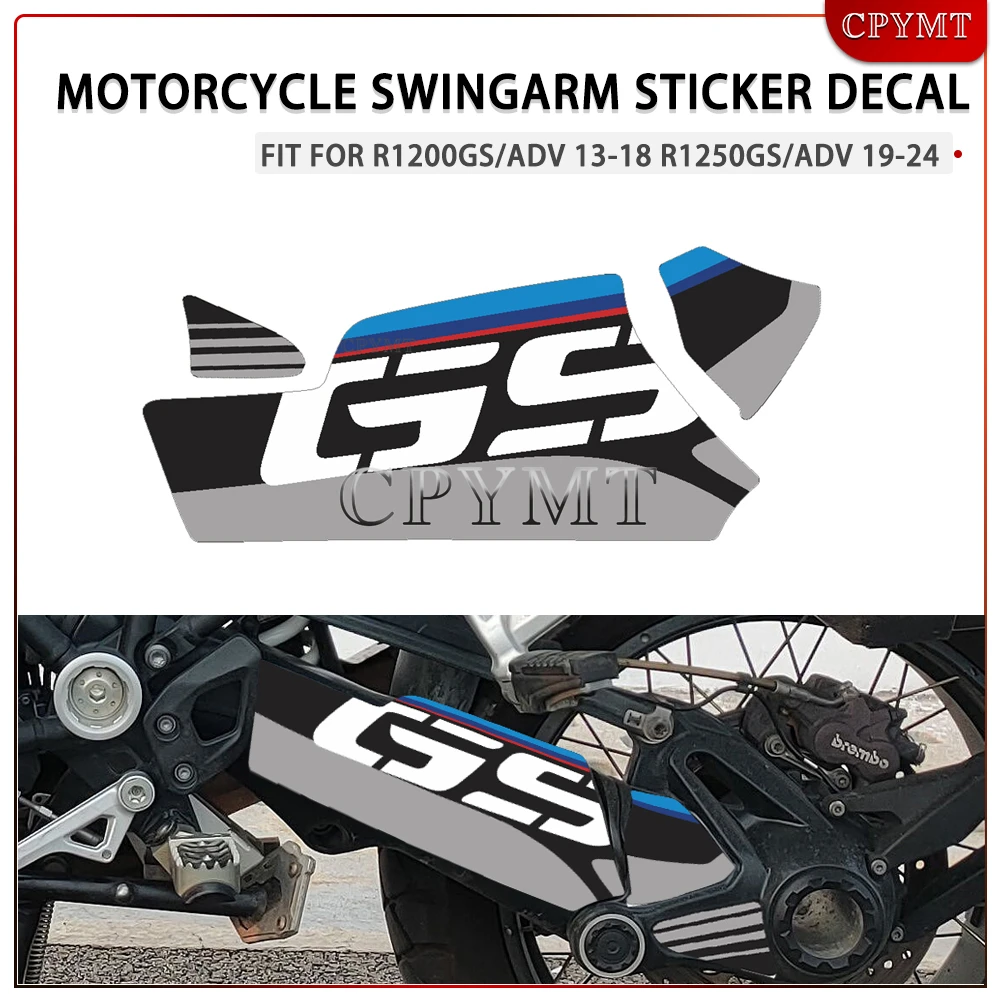 

Fit for R1200GS GS Adv 2013-2018 R1250GS/ADV 2019-2024 Motorcycle Swing Arm Decal Sticker Swingarm Rotating Shaft Protection Kit