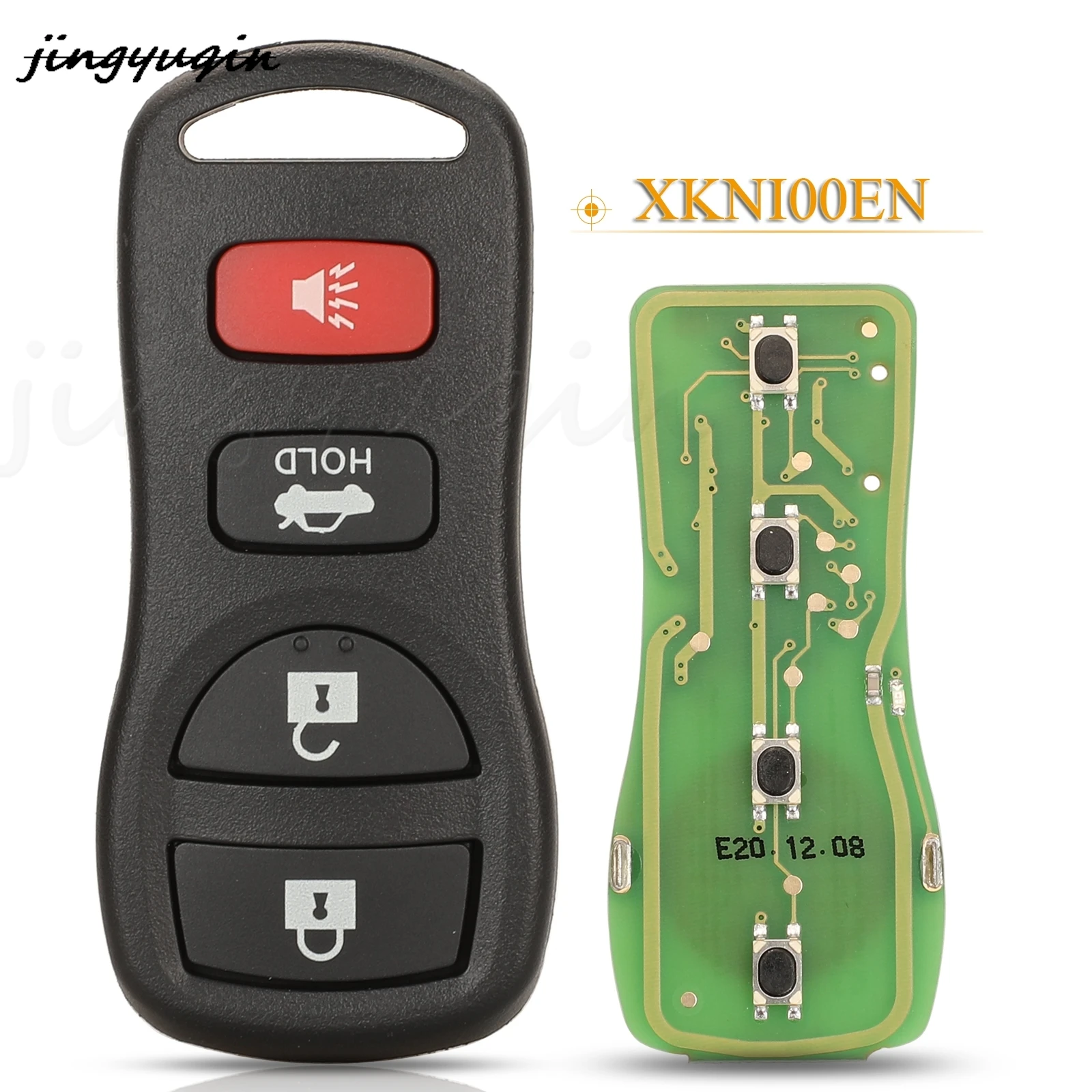 

jingyuqin 4 Buttons XKNI00EN Xhorse Wire Universal Remote Key For Nissan Separate For Vvdi Key Tool Vvdi2