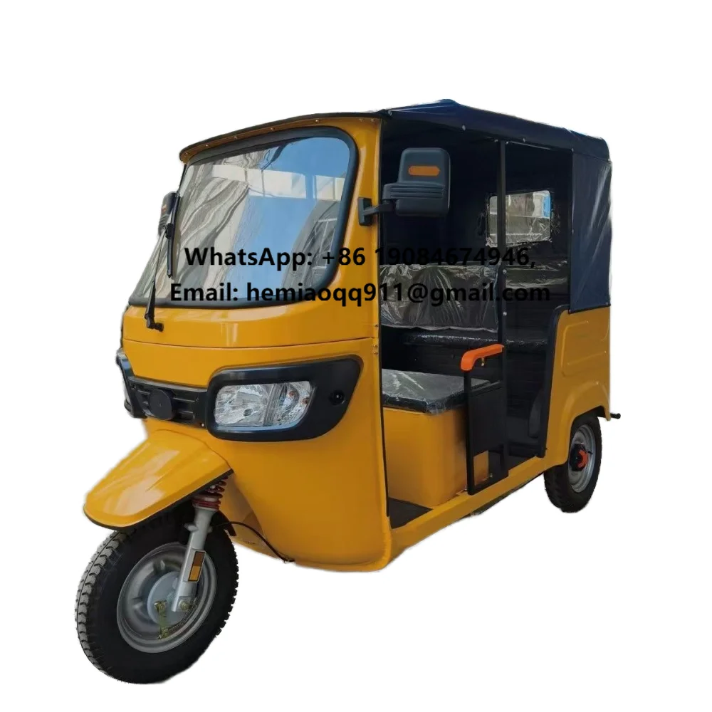 

Piaggio Ape Trycicle Zongshen Tuk Tuk electric Passenger Tricycle Reverse Trike/Totos Trimoto for Adults Electric