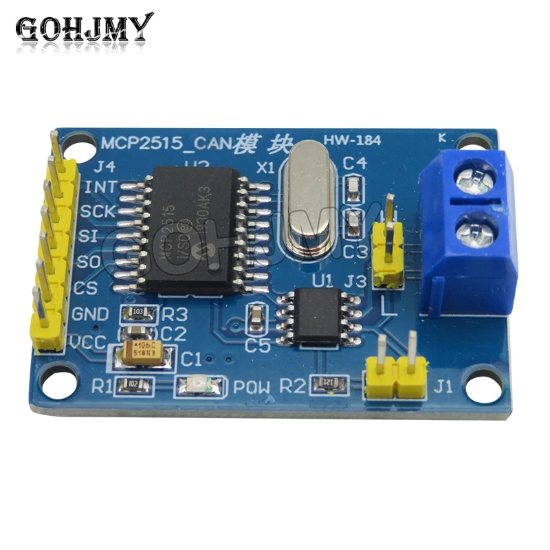 Mcp2515 kann Bus modul tja1050 Empfänger spi Protokoll 51 Mikro controller Programm Routine