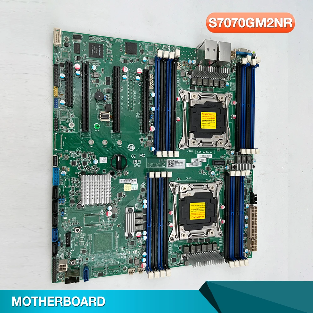 

S7070 S7070GM2NR Workstation Server Motherboard X99Dual-way Support e5 v3v4