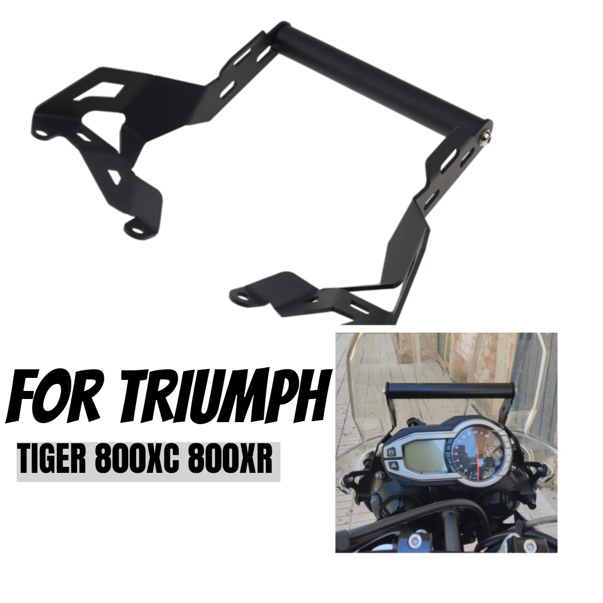 

Для TRIUMPH TIGER 800XC 800XR Tiger 800 XC XR 2013 2014: кронштейн для GPS-навигатора, держатель для мобильного телефона, аксессуары