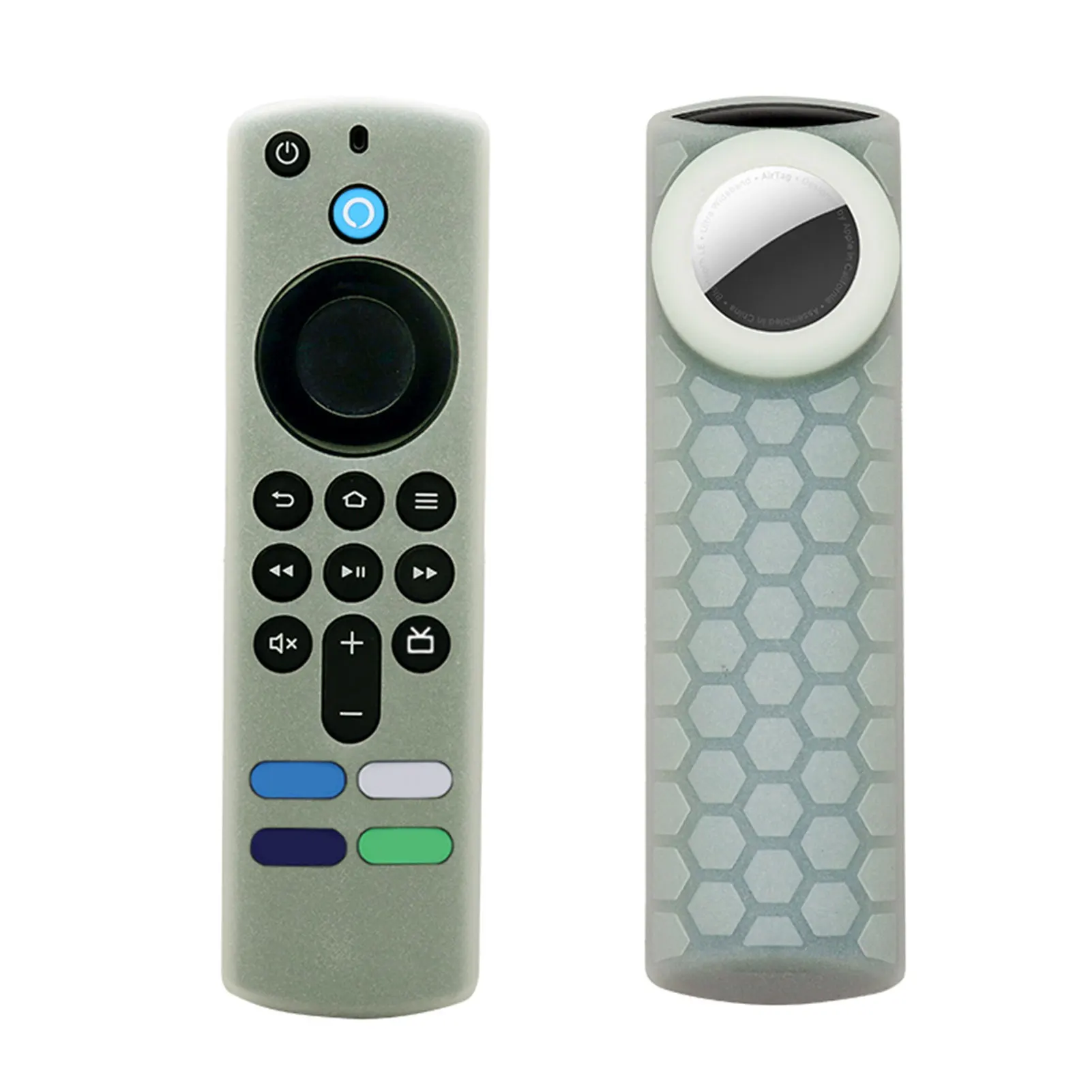 Remote Silicone Case For Fire TV Stick 3rd Gen Fire TV Stick 4k Max With Airtag Case Luminous Anti Slip Shockproof Remote Cover