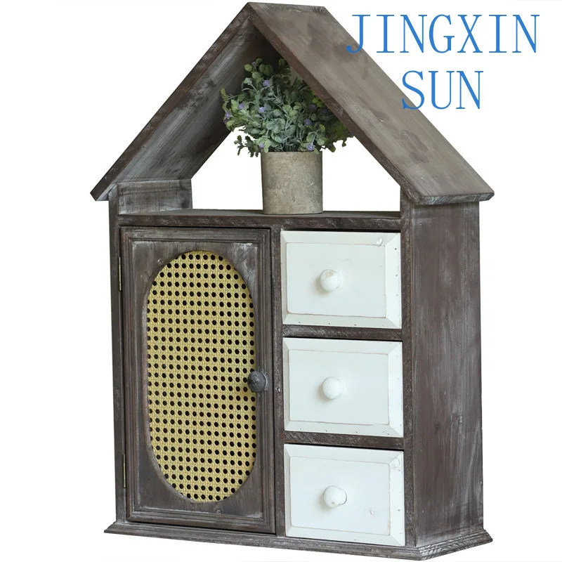Solid wood tabletop shelf book magazine shelf laminate bookshelf  room living room bedroom storage cabinet shelf