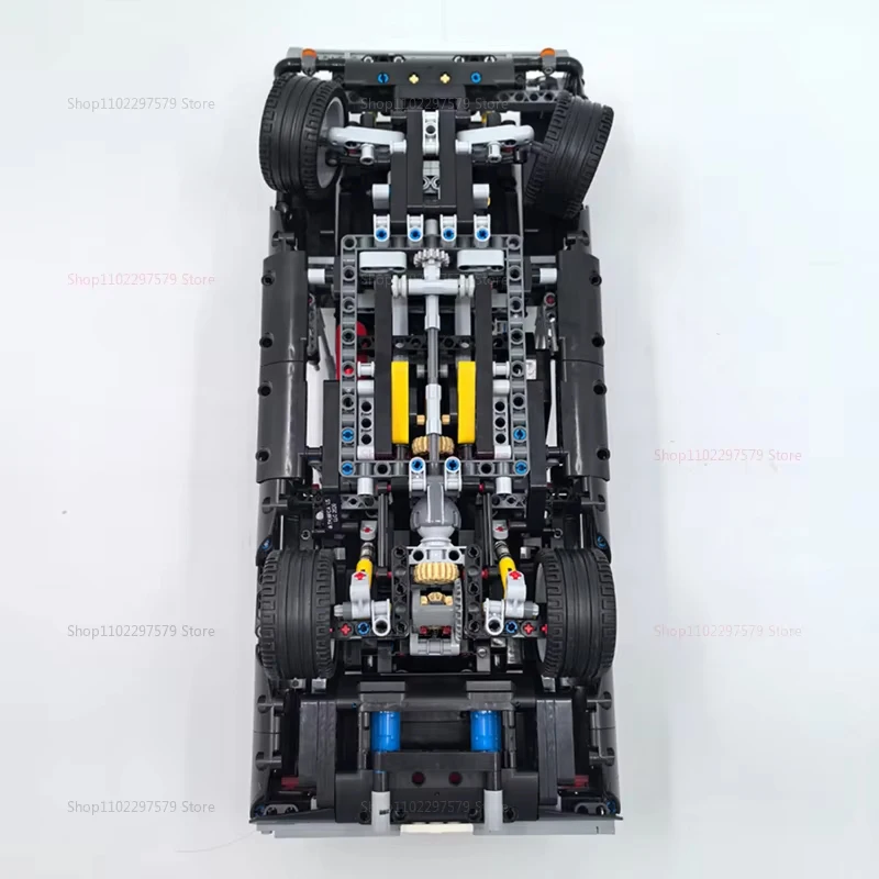 Mechanical Set Series Racing Building Blocks 1077PCS Children's Educational DIY Toys Model Assemble Bricks Party Christmas Gifts