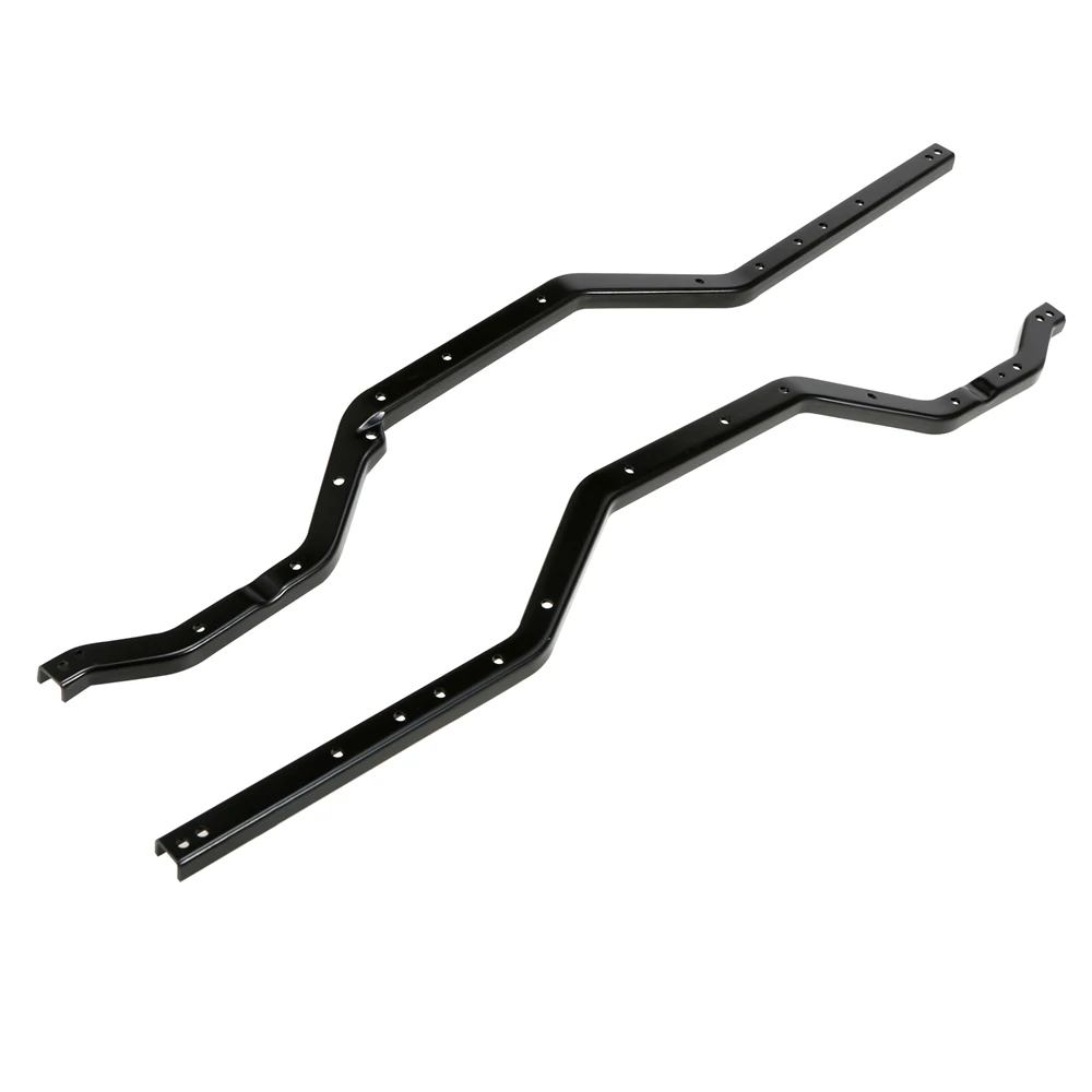Prático 2 pçs aço metal viga quadro lateral chassi para 1/10 rc rastreador traxxas TRX-4 trx4 atualizar peças acessórios