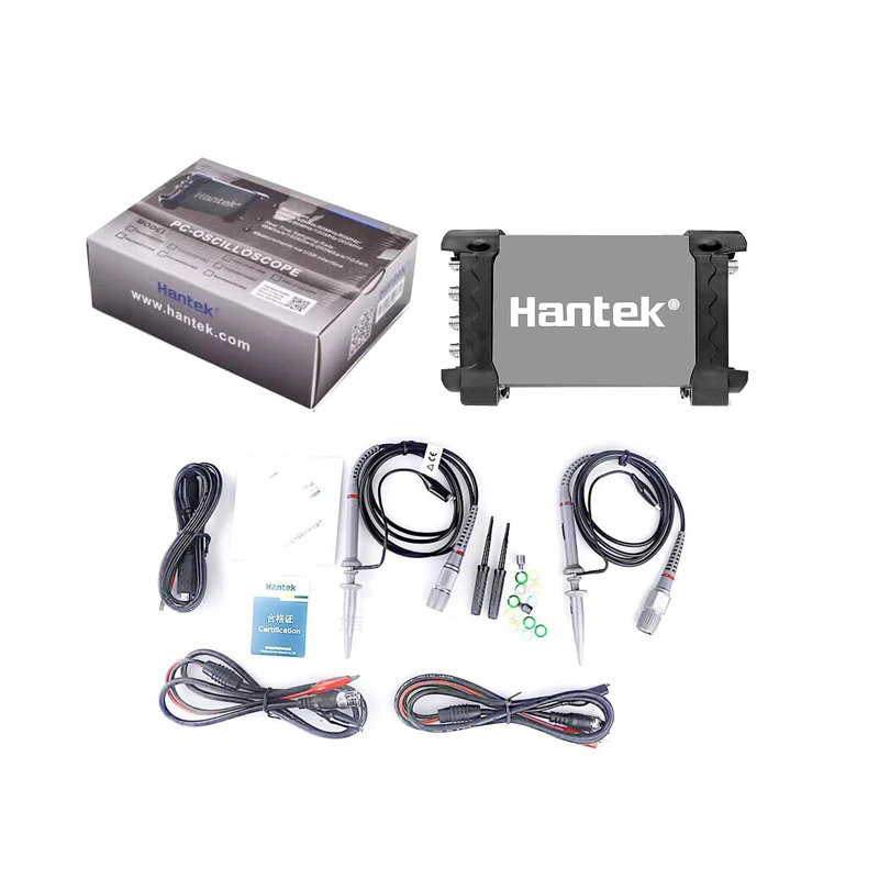 Hantek 6254BC/6074BC/6104BC/6204BC PC USB Oscilloscope 4 CH 250MHz 1GSa/s Waveform Record And Replay Function