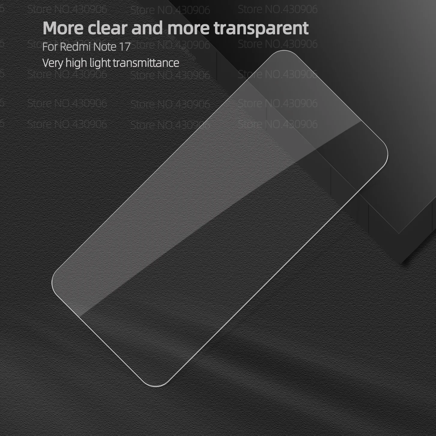 Für Redmi Note 17 Displayschutzfolie Hochwertige Transparente Gehärtete Glasfolie 2.5D 9H – Detail 5