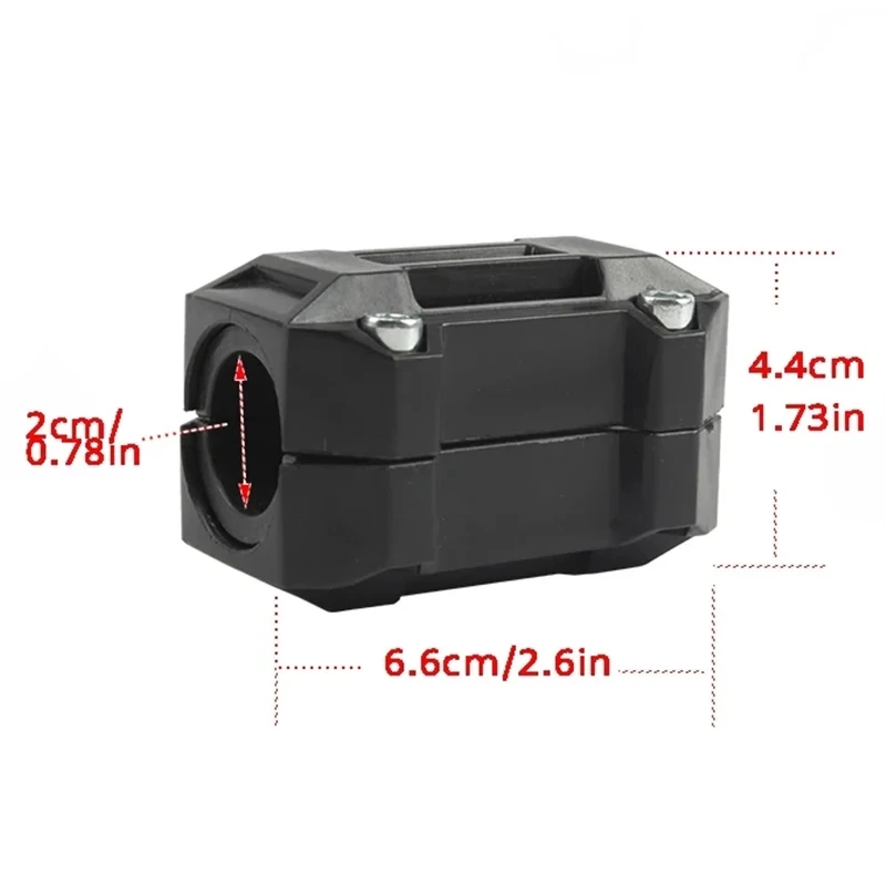 Motorcycle Suitable for Yamaha Honda Kawasaki 22/25/28mm Modified Bumper Protection Block Anti-Collision Block Universal