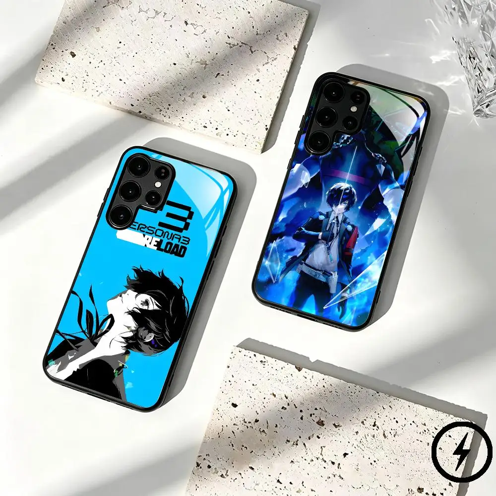 Game persona 3 r-reload Phone Case For Samsung S26 S25 S24 S23 S22 S21 S20 Plus Ultra Fold A Glass Magnetic Case
