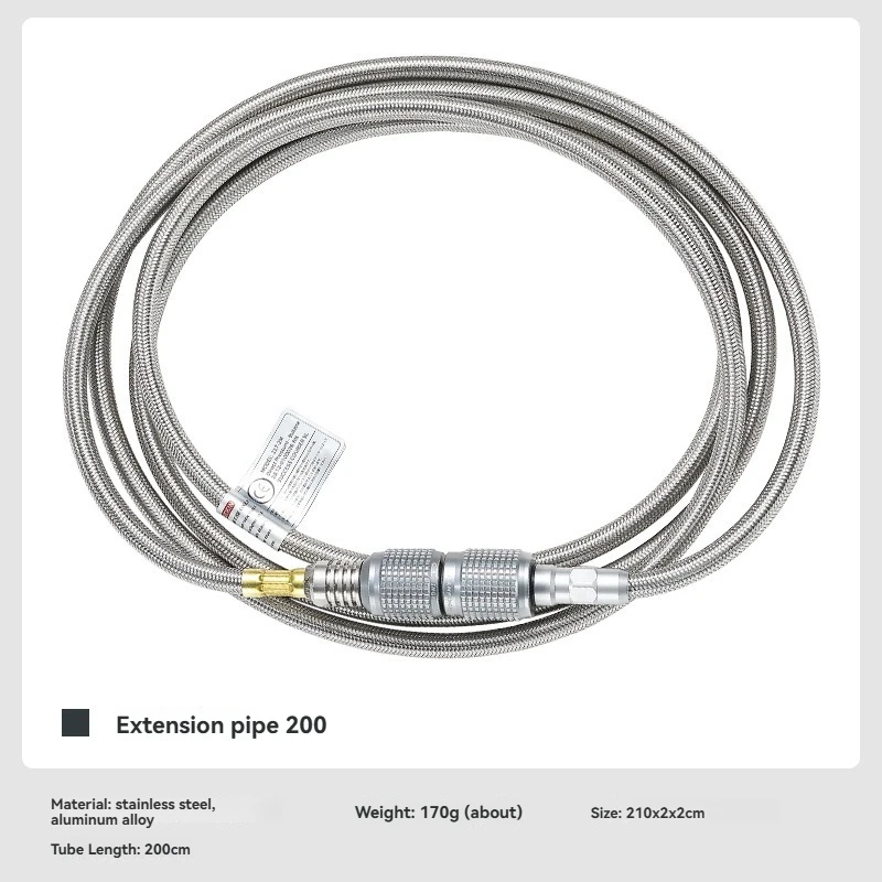 Adaptador para Estufa de Gas para Camping, Adaptador de Butano, Manguera de Extensión, Convertidor de Estufa Dividida, Manguera de Conexión, Adaptador para Tanque de Gas, Equipo de Camping