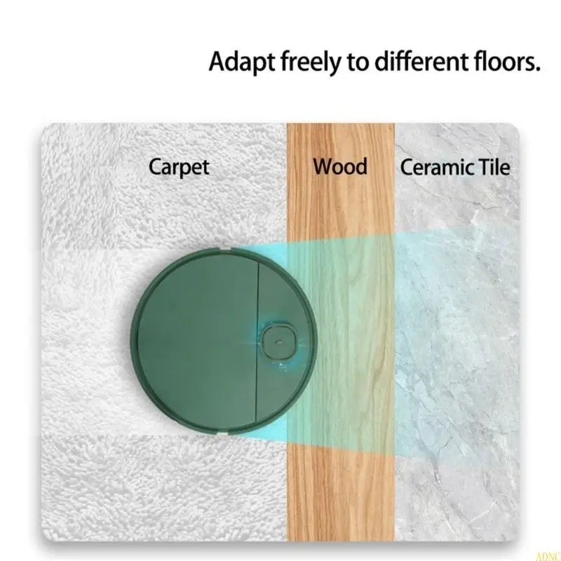 A0NC Electric Sweeper Robot Cleaner للمنزل الروبوت الجاف والرطب الروبوت المنزلي مع روبوت رذاذ رطب الرش رطب