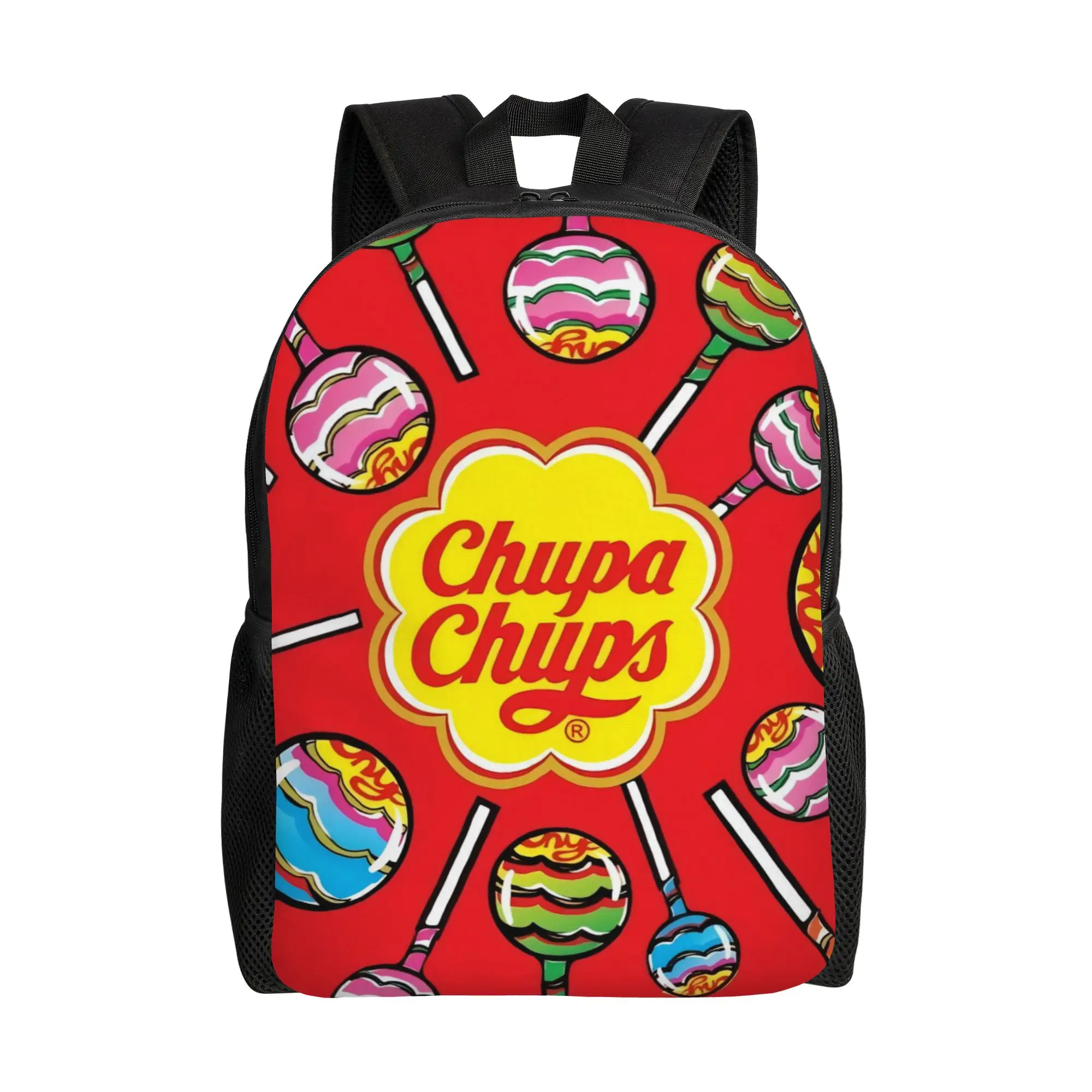 

Back to school season Casual FUN 6 Bookbag Chupa Chups Ladies Storage Bag Backpack