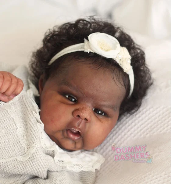 NPK 24inch Limited Edition Unfinished Reborn Doll Kit Gounchi DIY Doll Parts with Cloth Body And Eyes for Collectors