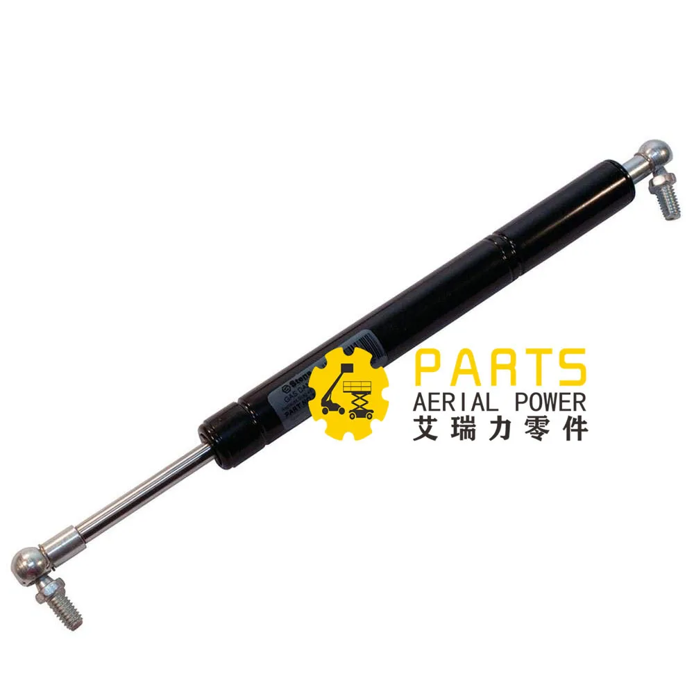 Air spring, air supported, hydraulic support rod, lifting arm, curved arm, straight arm, high-altitude vehicle